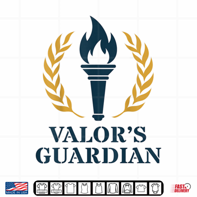 Design Valors Guardian Torch Laurel Shirt