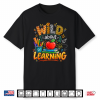 Wild About Learning Back To School Leopard Teacher Student Shirt