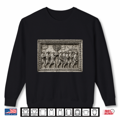 Sweatshirt Arch Of Titus Ancient Rome History Graphic Shirt 1