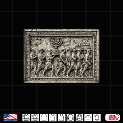 Design Arch Of Titus Ancient Rome History Graphic Shirt 1