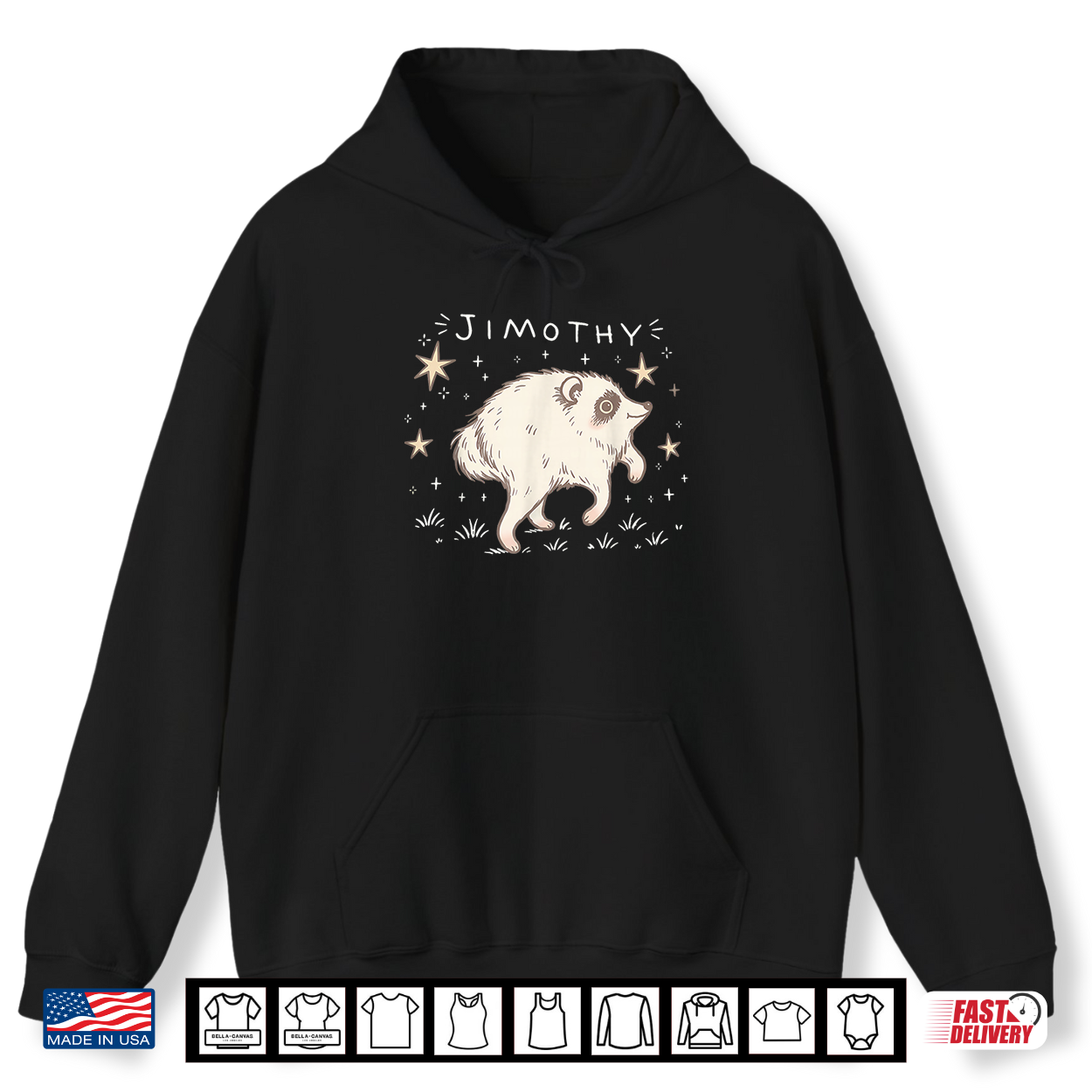 Jimothy Cute Raccoon Stars Trash Panda Animal Lover Shirt Jimothy Cute Raccoon Stars Trash Panda Animal Lover Shirt