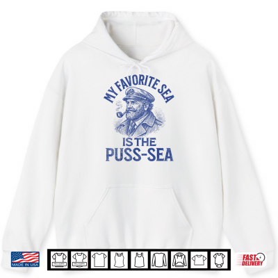 Hoodie My Favorite Ocean Wave Sea Nautical Beach Shirt 1