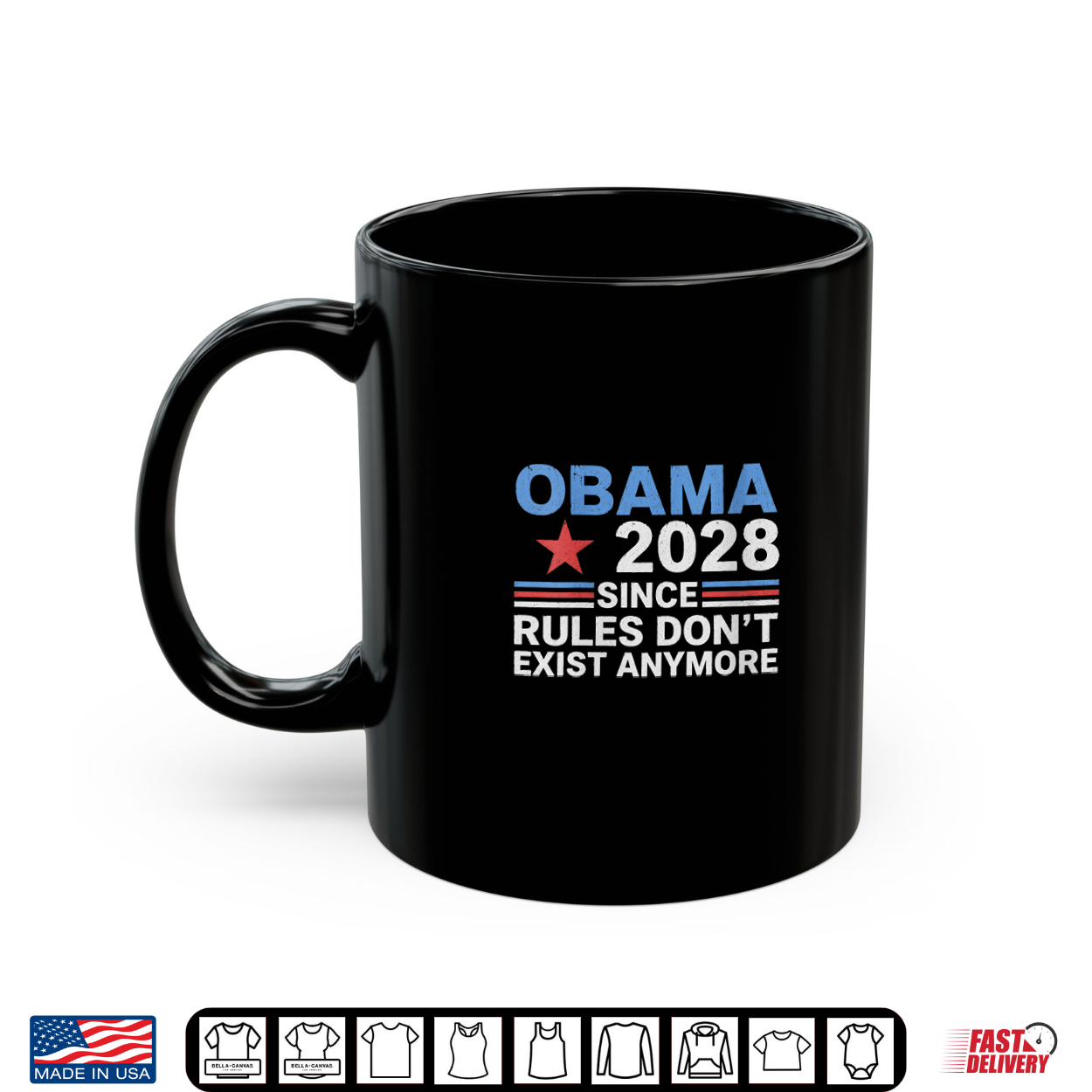 Obama 2028 Since Rules Don’T Exist Anymore Shirt