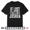 If Lost Return To Joshua Couple Matching Shirt