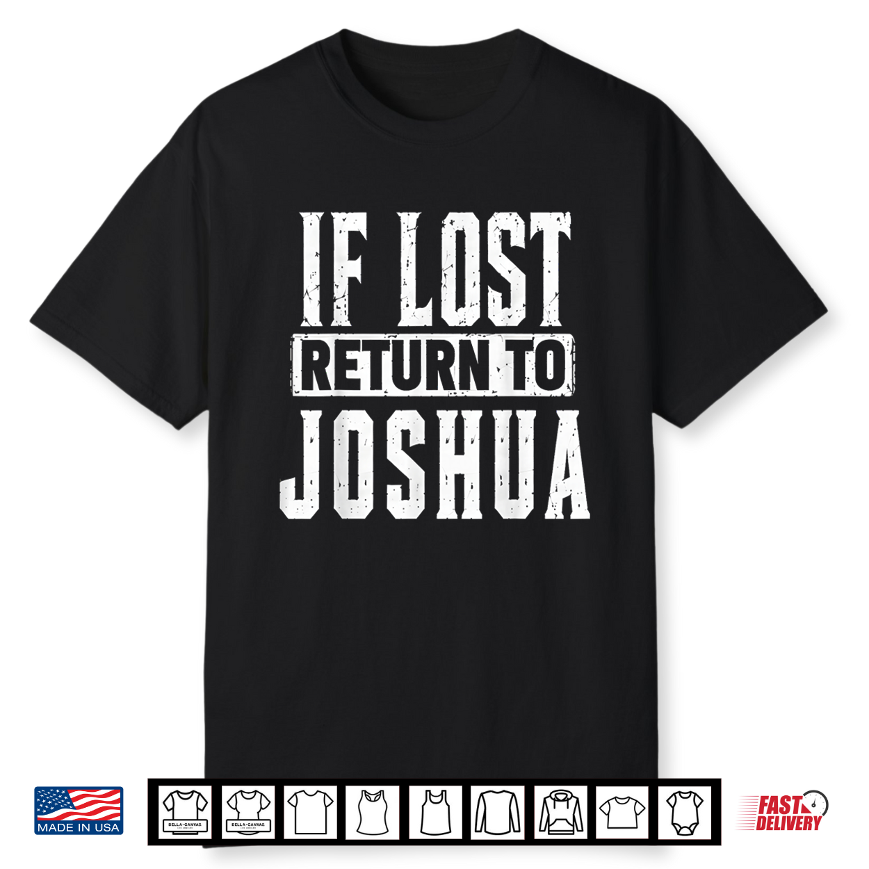 If Lost Return To Joshua Couple Matching Shirt