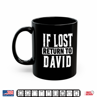 Mug If Lost Return To David Couple Matching Shirt