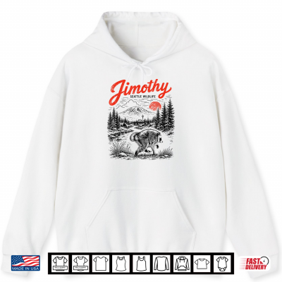 Hoodie Jimothy Seattle Wildlife Raccoon Mountain Adventure Shirt