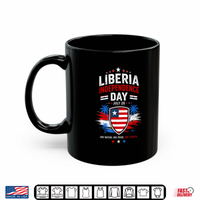 Mug Liberia Independence Day July 26 Liberia Flag Shirt