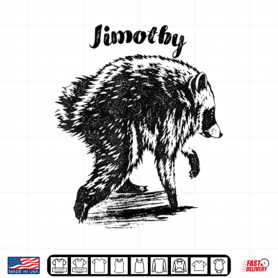 Jimothy Viral Raccoon Memes Trash Panda Wildlife Shirt 4 Design Jimothy Viral Raccoon Memes Trash Panda Wildlife Shirt