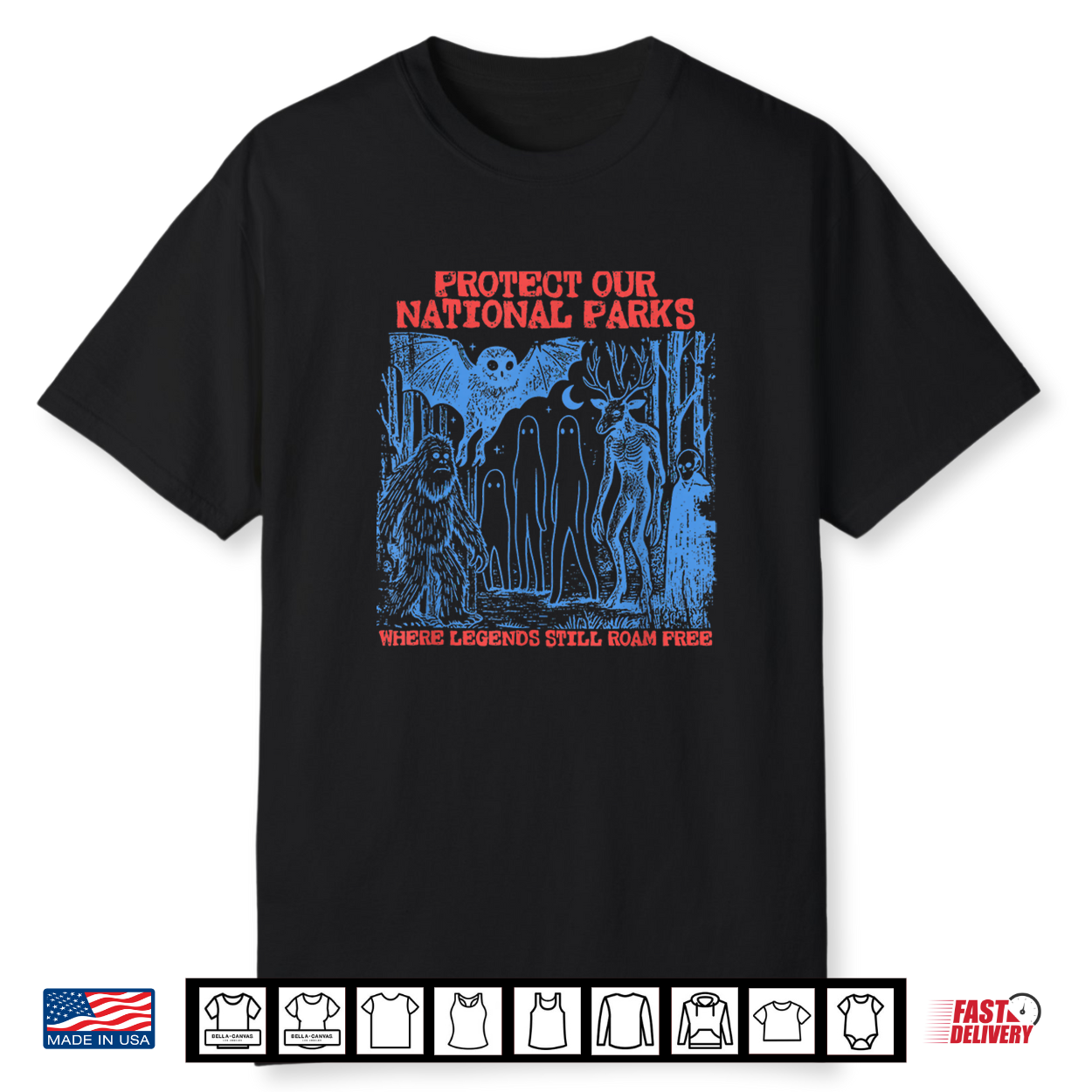 Protect Our National Parks Where Legends Still Roam Free Shirt Protect Our National Parks Where Legends Still Roam Free Shirt