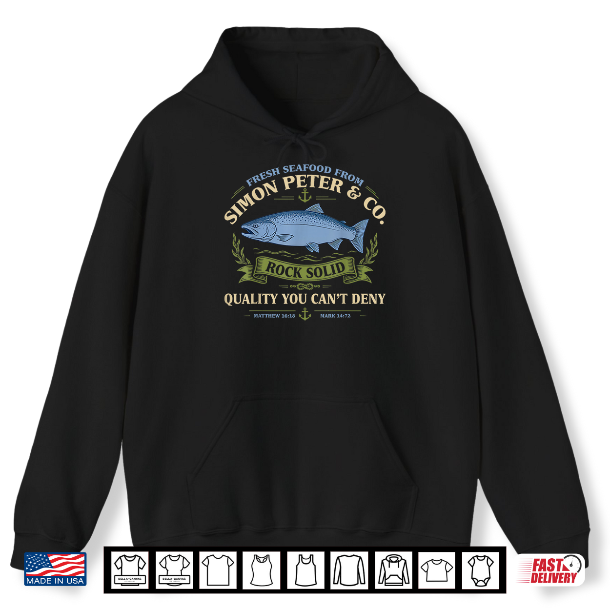 Simon Peter Fishing Apostle Saint Peter Christian Fisherman Shirt