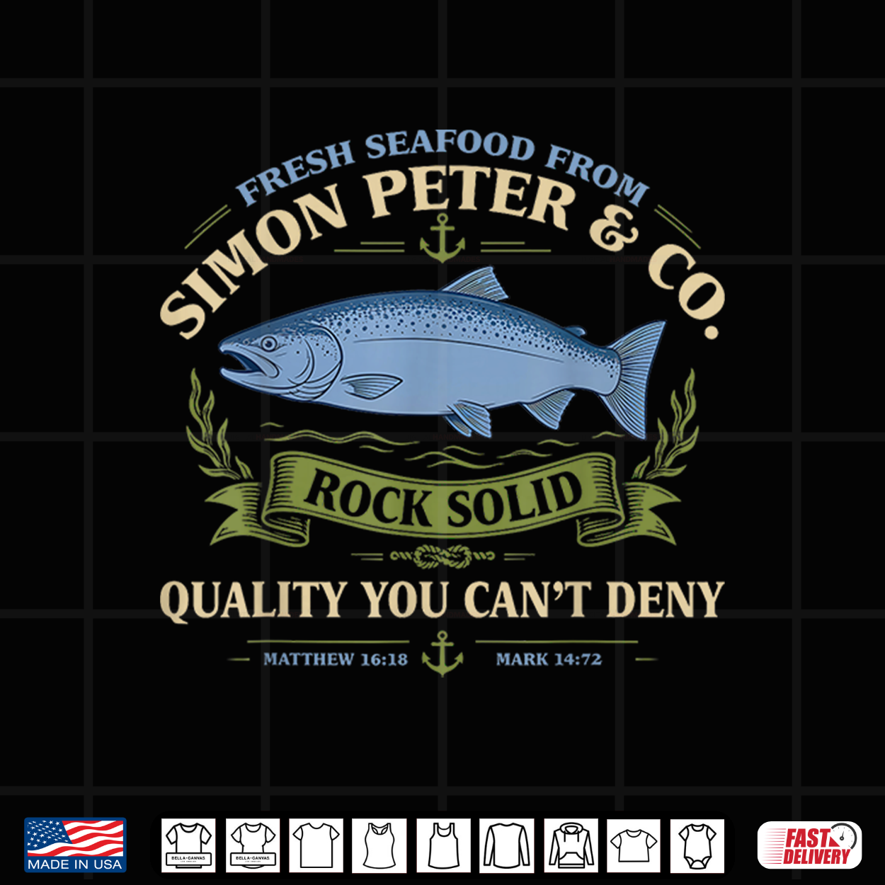 Simon Peter Fishing Apostle Saint Peter Christian Fisherman Shirt