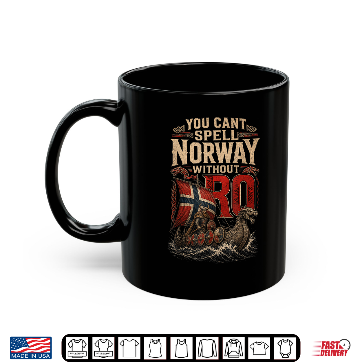 You Can’T Spell Norway Without Ro Longship Shirt