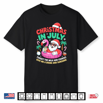 Christmas In July Matching Family Christmas Shirt