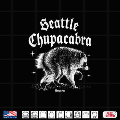 Design Jimothy Seattle Chupacabra Shirt