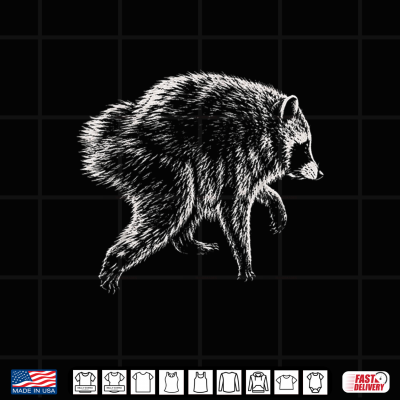 Design Seattle Raccoon Meme Animal Humor Shirt