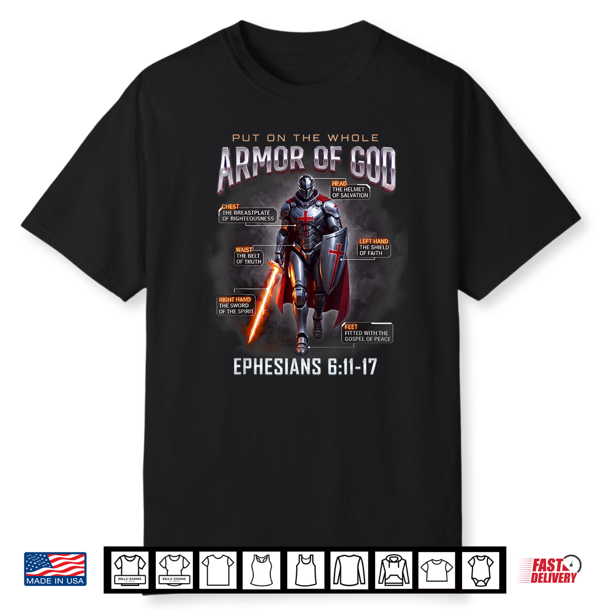 Full Armor Of God Ephesians 6 11 17 Christian Knight 0Dut5W Shirt Full Armor Of God Ephesians 6 11 17 Christian Knight 0Dut5W Shirt