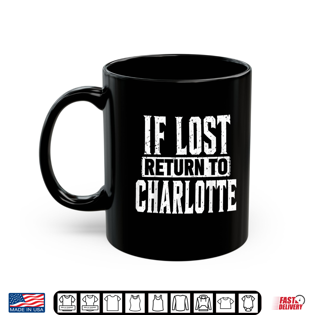Funny If Lost Return To Charlotte Couple Matching Shirt