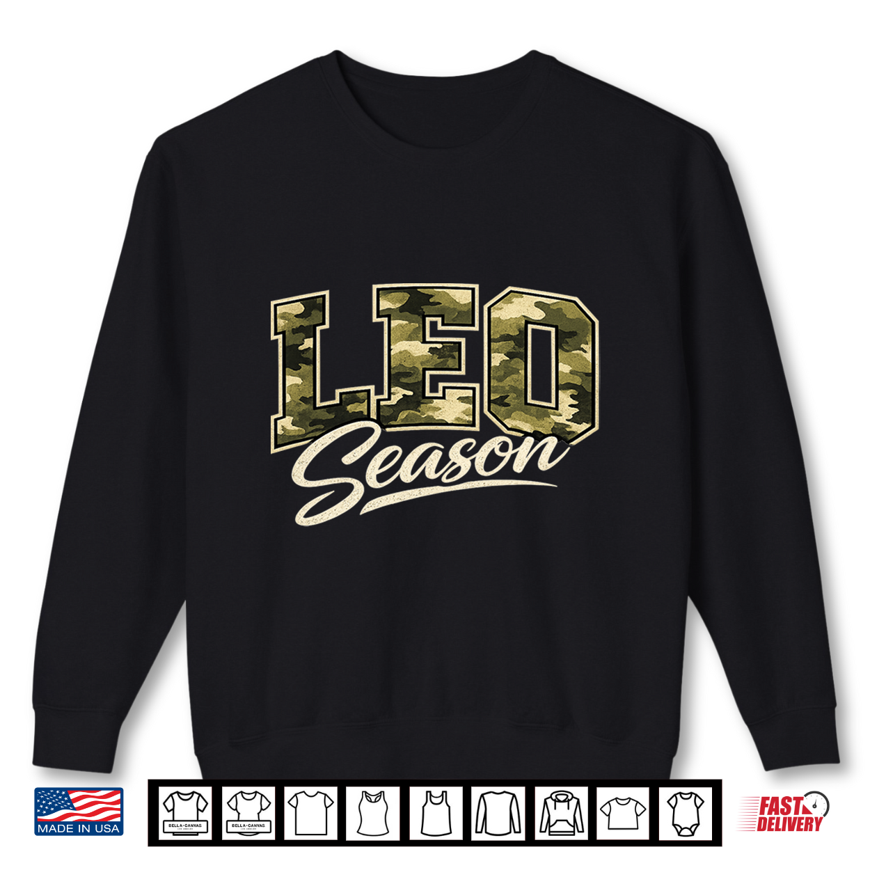 Leo Season Camo Coquette Bow Birthday Zodiac Design Shirt