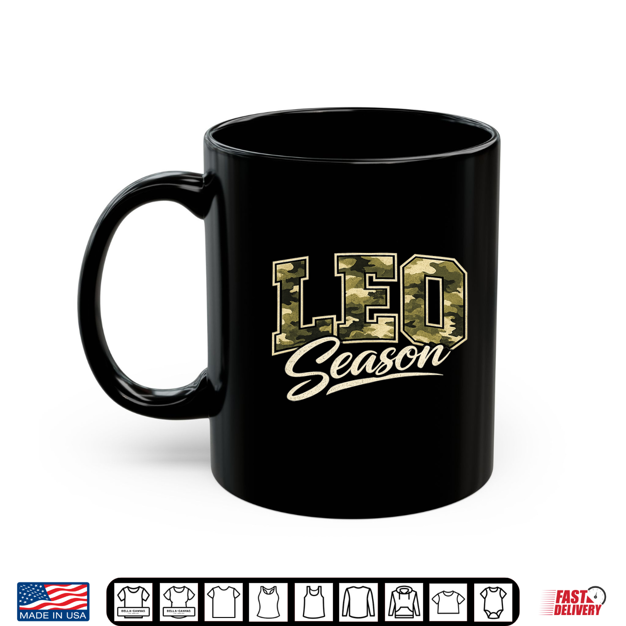 Leo Season Camo Coquette Bow Birthday Zodiac Design Shirt