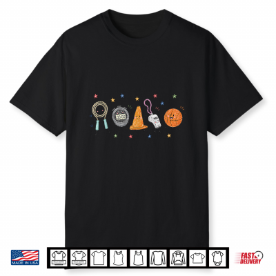 Pe Teacher Physical Education Gym Teacher Coach Back School Shirt