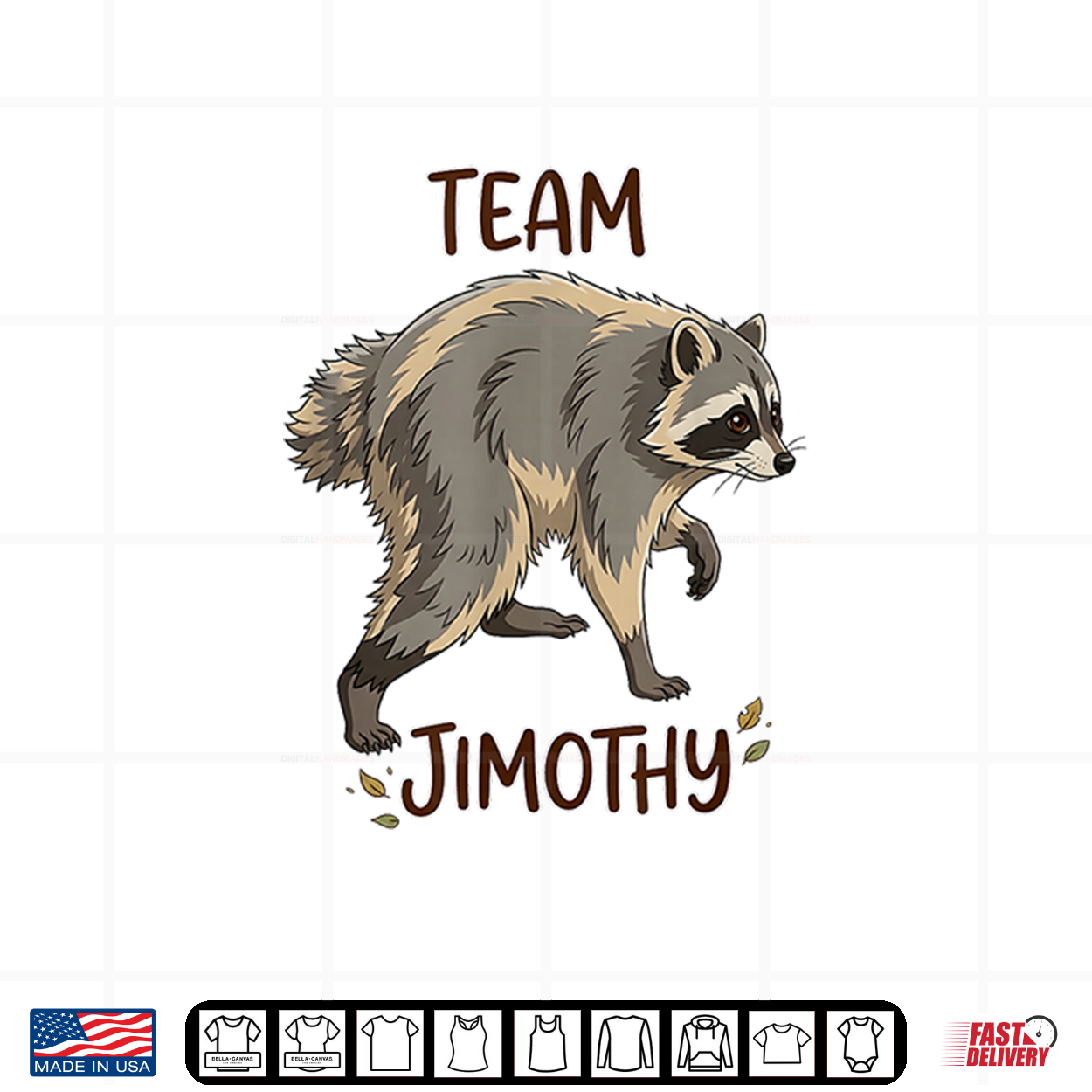 Team Jimothy Seattle Raccoon Funny Meme Shirt Team Jimothy Seattle Raccoon Funny Meme Shirt