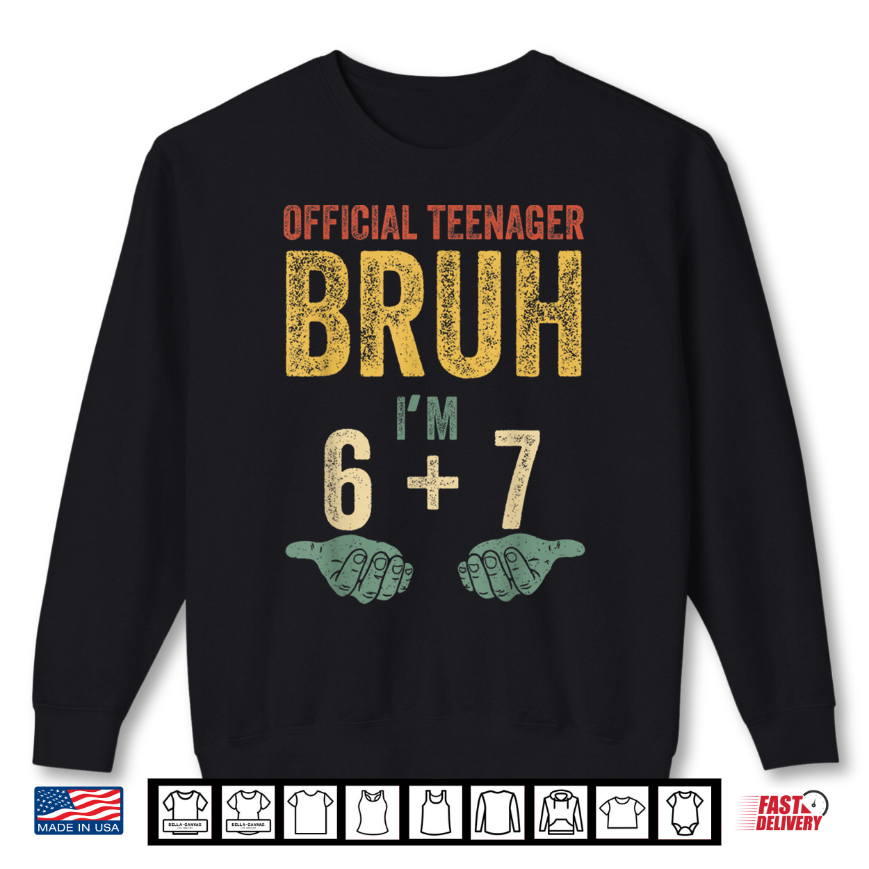 13Th Birthday It’S My 13 Bday Turning 13 Birthday Shirt