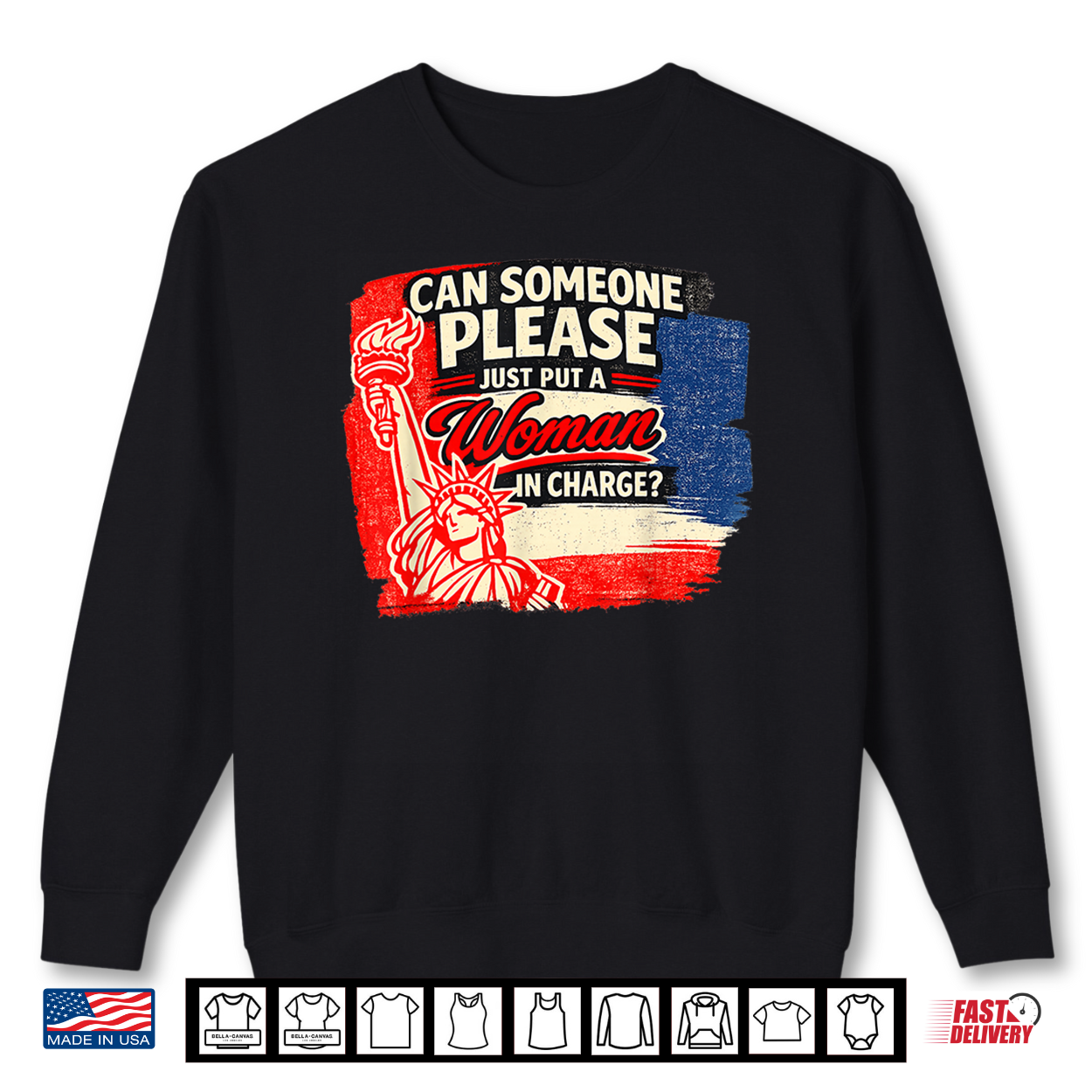 Can Someone Please Just Put A Woman In Charge Shirt