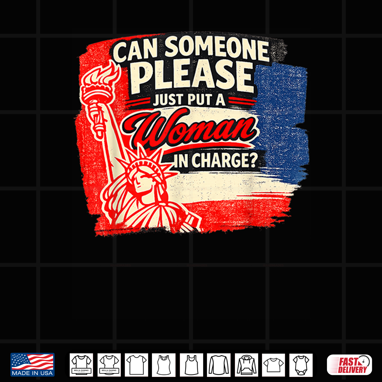 Can Someone Please Just Put A Woman In Charge Shirt