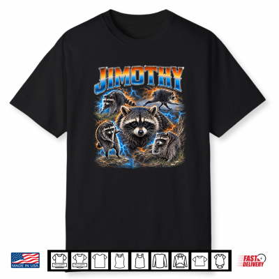 Jimothy Raccoon Seattle Meme Trash Panda Wildlife Shirt