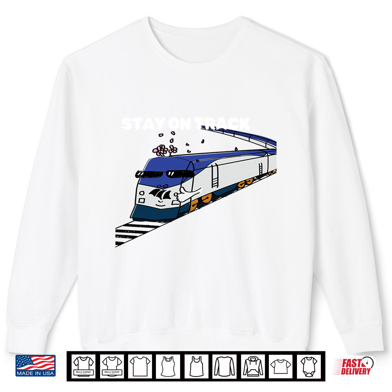 Train Themed Railway Amtrak Road Trip Rail Starlight Shirt