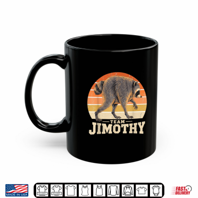 Mug Team Timothy Raccoon Vintage Retro Sunset Shirt