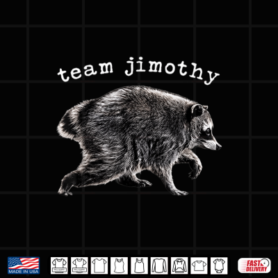 Design Team Jimothy Raccoon Viral Shirt