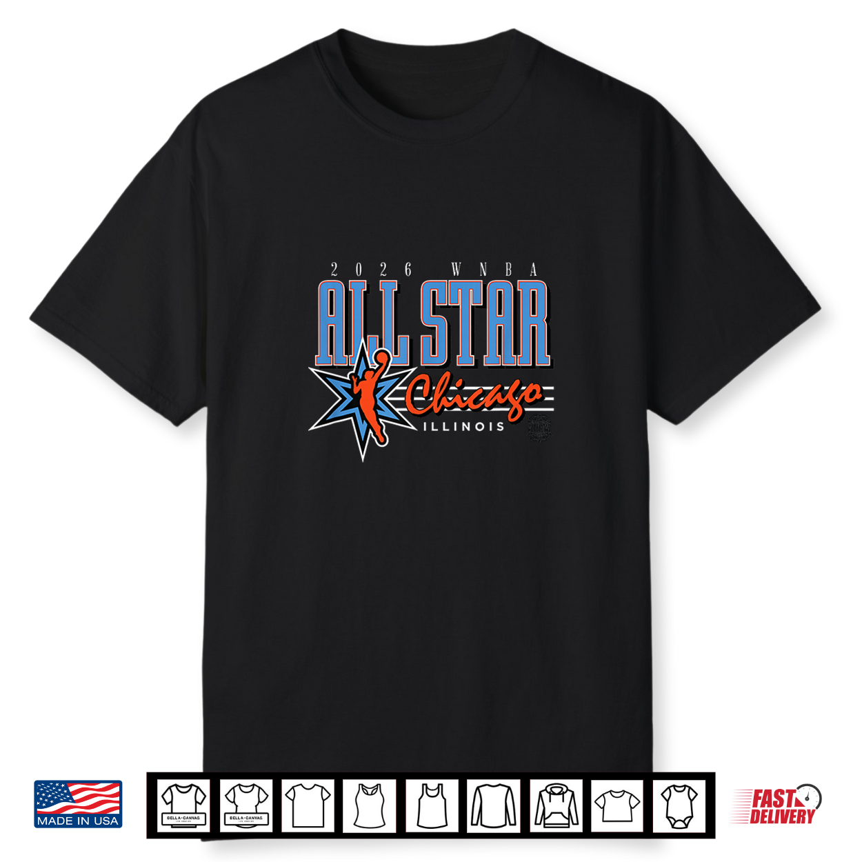 Wnba 2026 All Star Hang Time Shirt Wnba 2026 All Star Hang Time Shirt