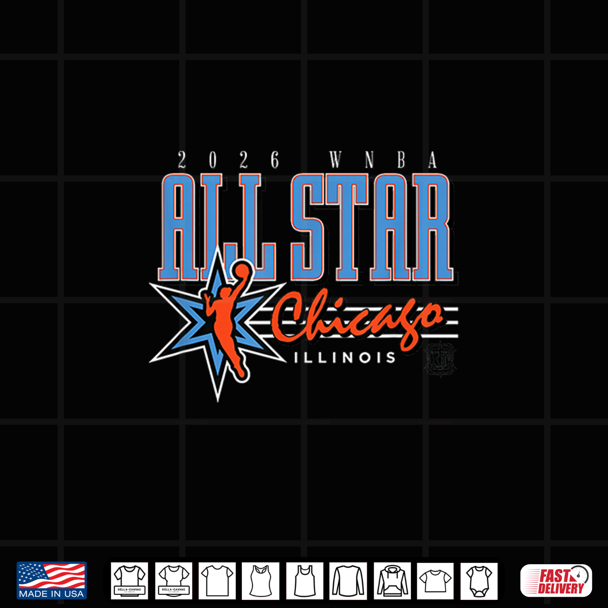 Wnba 2026 All Star Hang Time Shirt Wnba 2026 All Star Hang Time Shirt