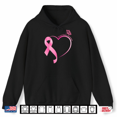 Breast Cancer Month Strong Pink Ribbon Heart Survivor Shirt 1 Hoodie Breast Cancer Month Strong Pink Ribbon Heart Survivor Shirt