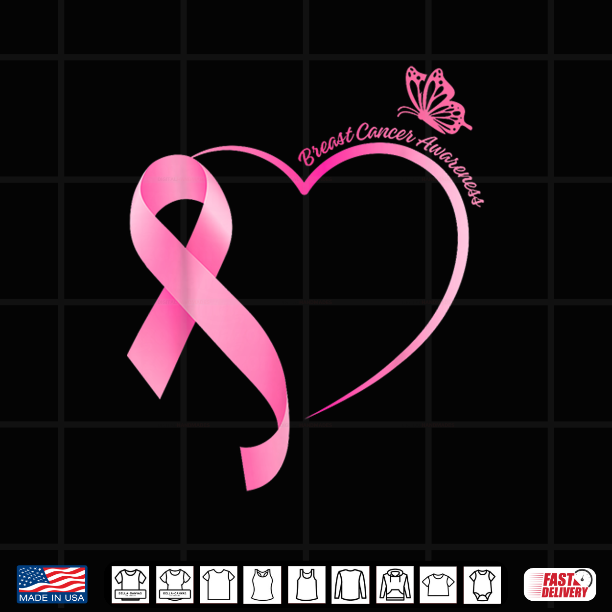 Breast Cancer Month Strong Pink Ribbon Heart Survivor Shirt Breast Cancer Month Strong Pink Ribbon Heart Survivor Shirt