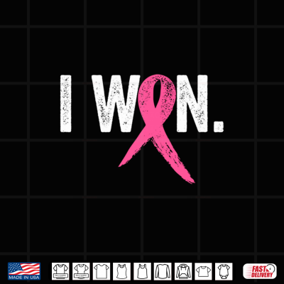 Design Breast Cancer Survivor I Won Breast Cancer Awareness Shirt
