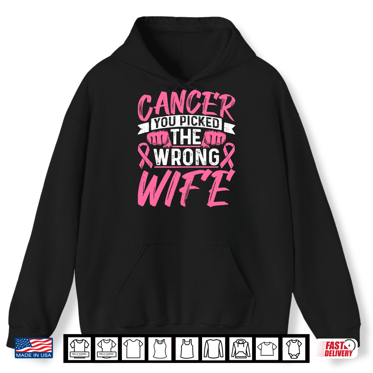 Cancer You Pick The Wrong Spouse Breast Cancer Awareness Shirt