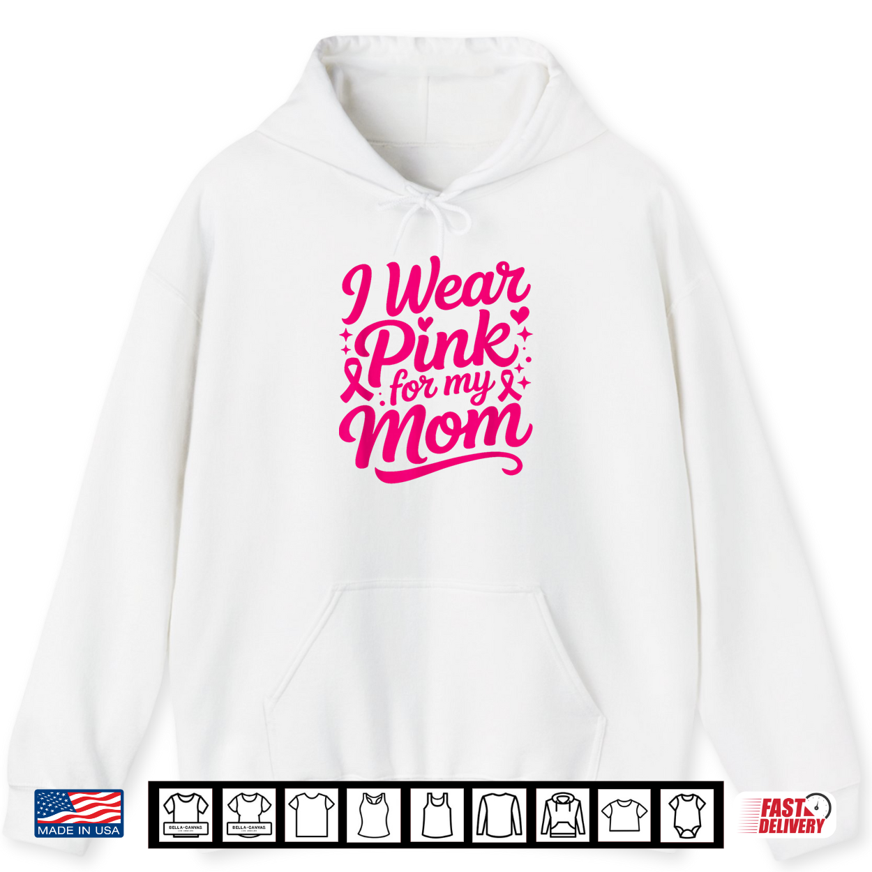 I Wear Pink For My Mama Pink Ribbon Shirt I Wear Pink For My Mama Pink Ribbon Shirt