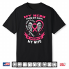 My Hero Is Now My Angel In Memory Of My Wife Breast Cancer Shirt