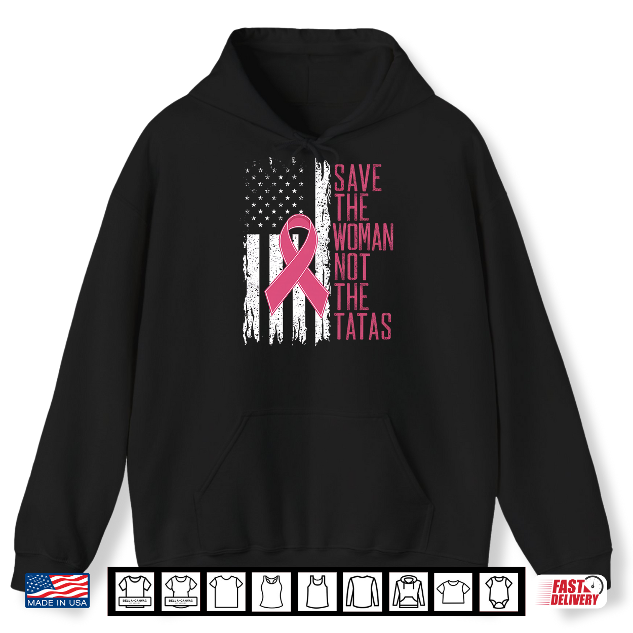 Save The Woman Support Breast Cancer Awareness Shirt