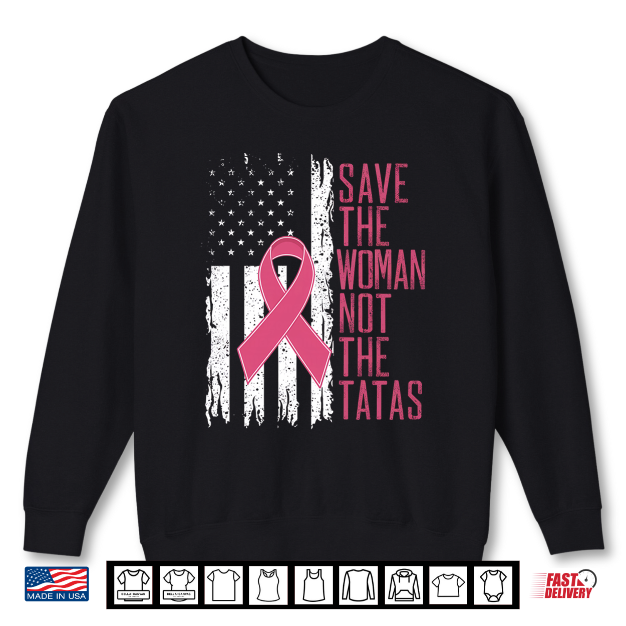 Save The Woman Support Breast Cancer Awareness Shirt