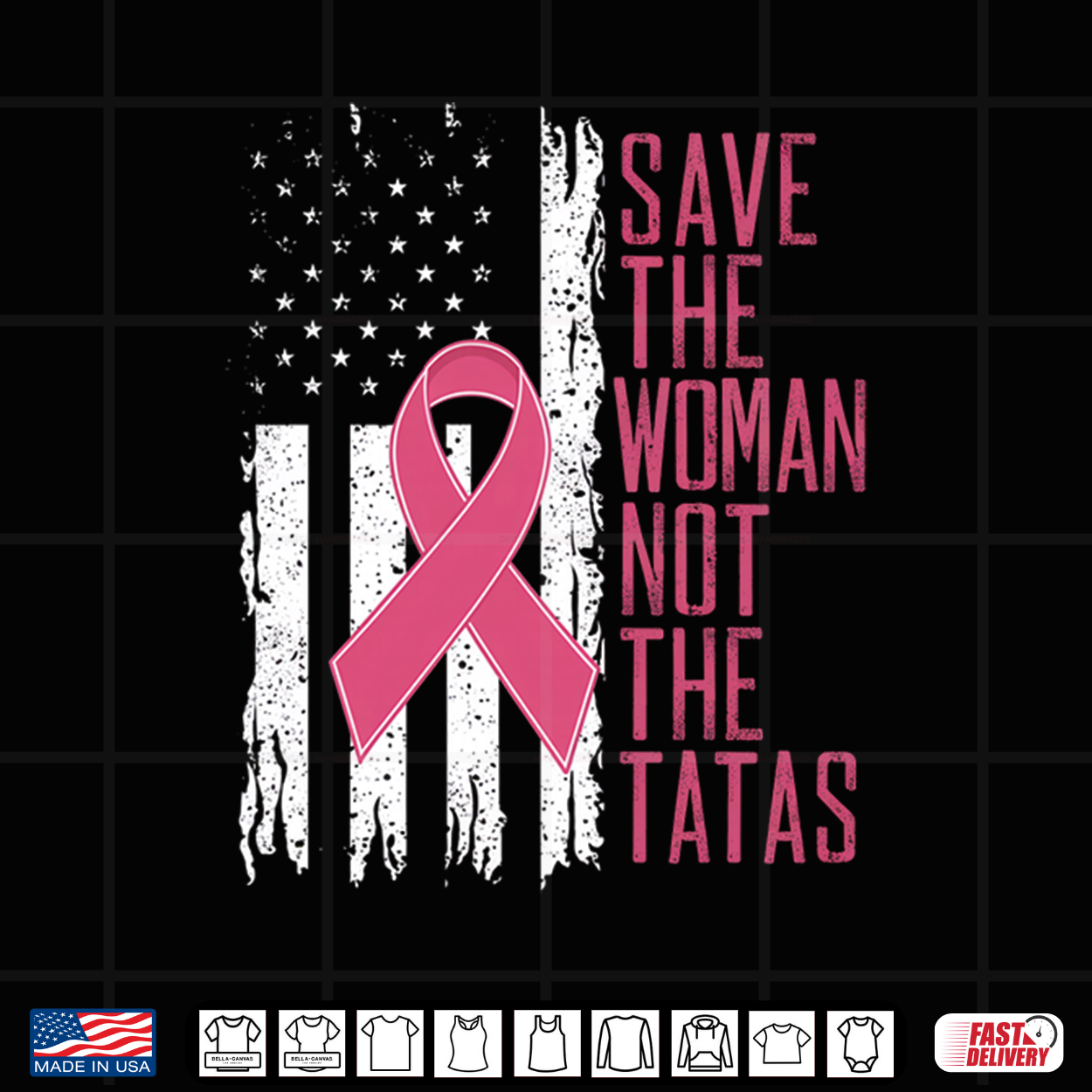 Save The Woman Support Breast Cancer Awareness Shirt