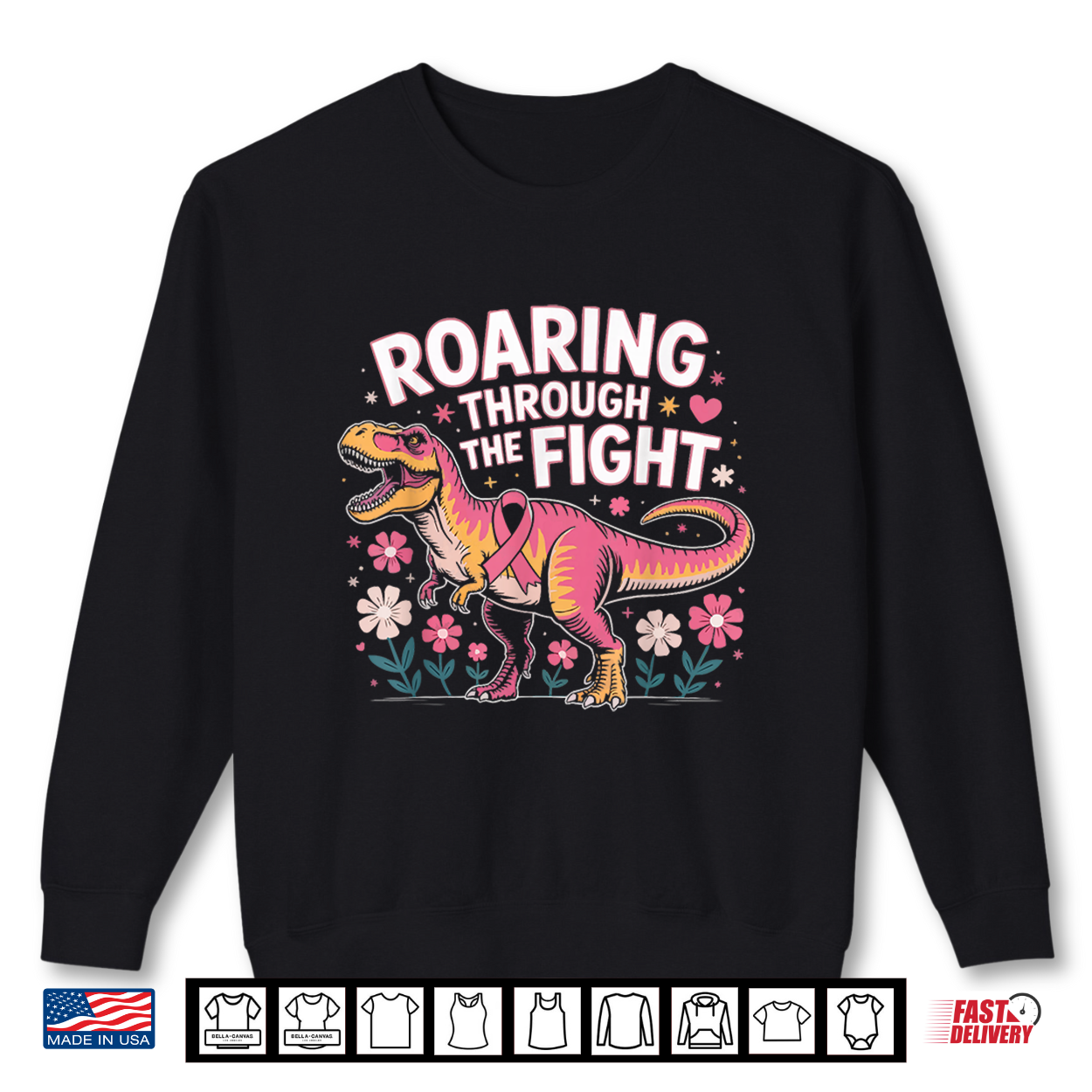 Breast Cancer Awareness Dinosaur Paleontologist Pink Ribbon Shirt Breast Cancer Awareness Dinosaur Paleontologist Pink Ribbon Shirt