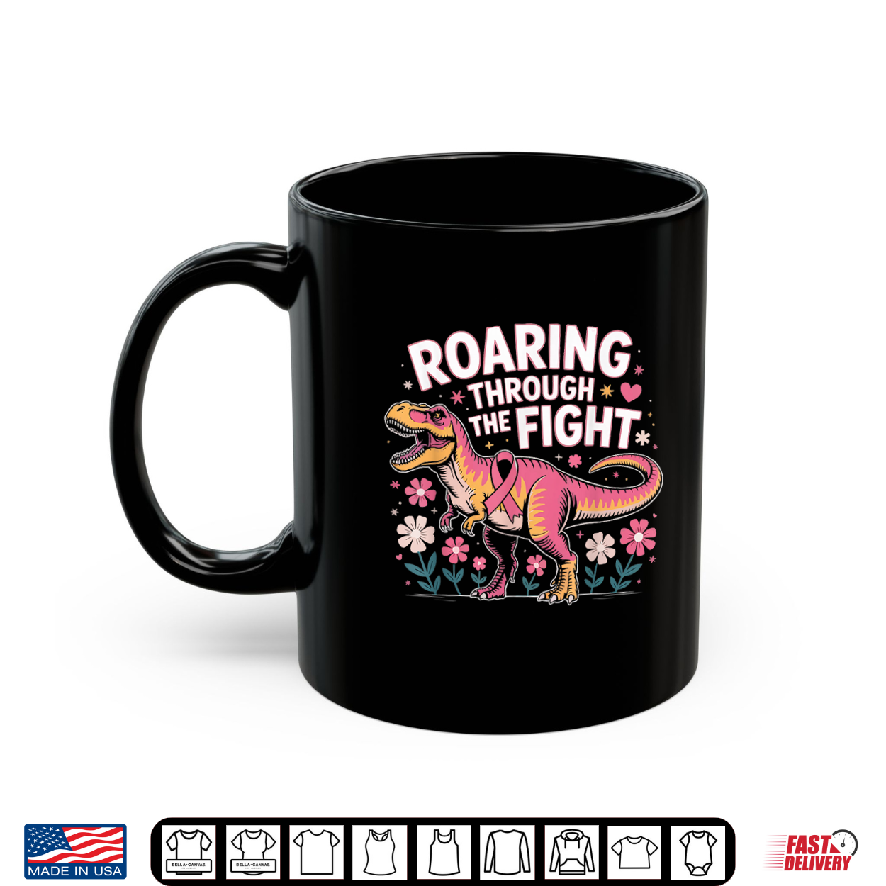 Breast Cancer Awareness Dinosaur Paleontologist Pink Ribbon Shirt Breast Cancer Awareness Dinosaur Paleontologist Pink Ribbon Shirt