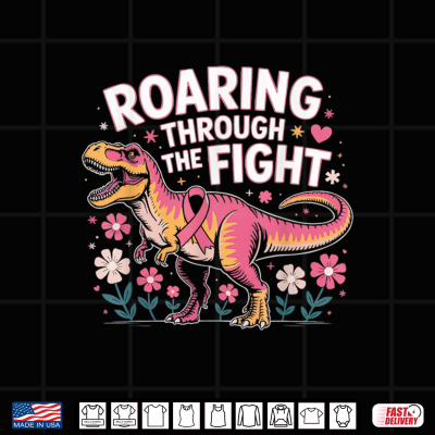 Breast Cancer Awareness Dinosaur Paleontologist Pink Ribbon Shirt 4 Design Breast Cancer Awareness Dinosaur Paleontologist Pink Ribbon Shirt