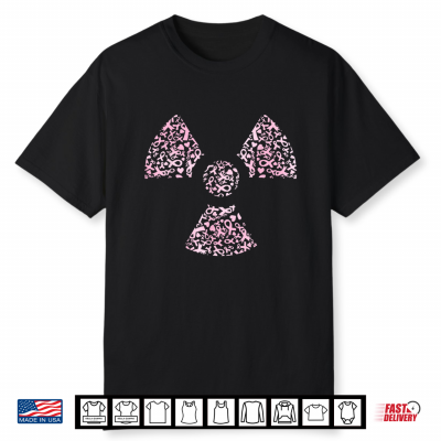Breast Cancer Awareness Radiation Symbol Mammography Tech Shirt