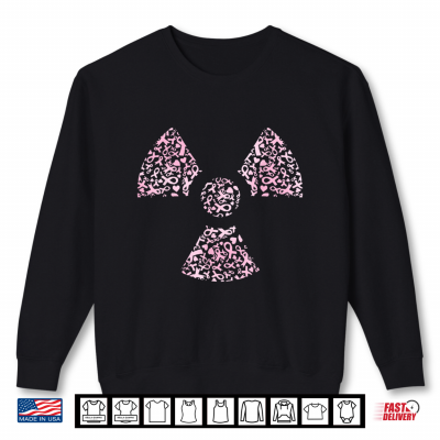 Breast Cancer Awareness Radiation Symbol Mammography Tech Shirt 2 Sweatshirt Breast Cancer Awareness Radiation Symbol Mammography Tech Shirt