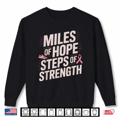 Breast Cancer Awareness Runner Running Pink Ribbon Shirt 2 Sweatshirt Breast Cancer Awareness Runner Running Pink Ribbon Shirt